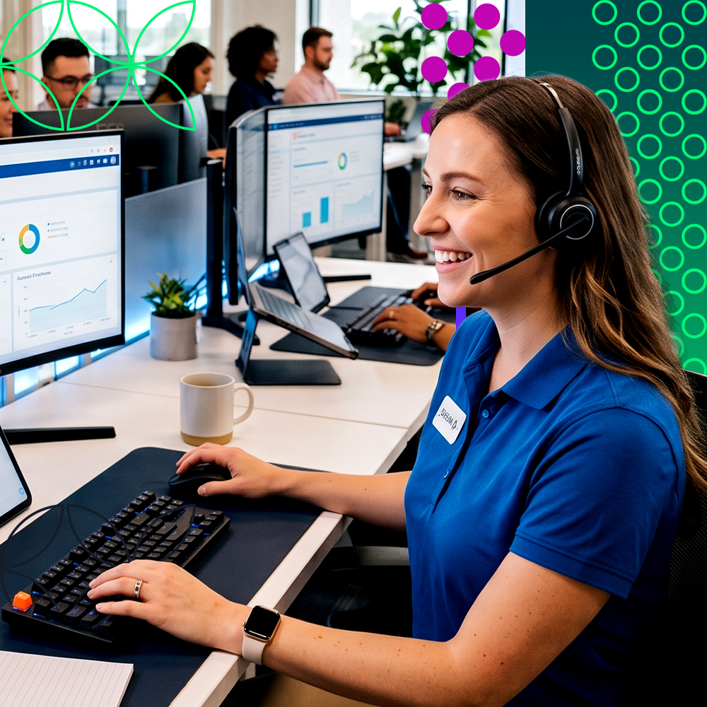 Centralizing customer service to reduce handling friction for a dental insurer